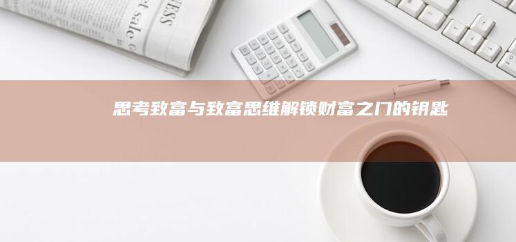 《思考致富》与致富思维：解锁财富之门的钥匙